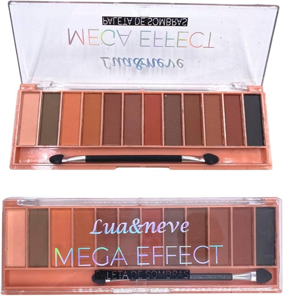 Paleta de sombras mega effect lua y neve