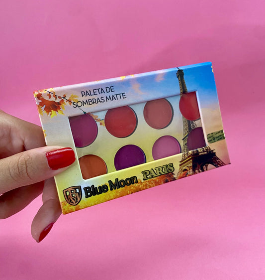 Paleta de sombras matte