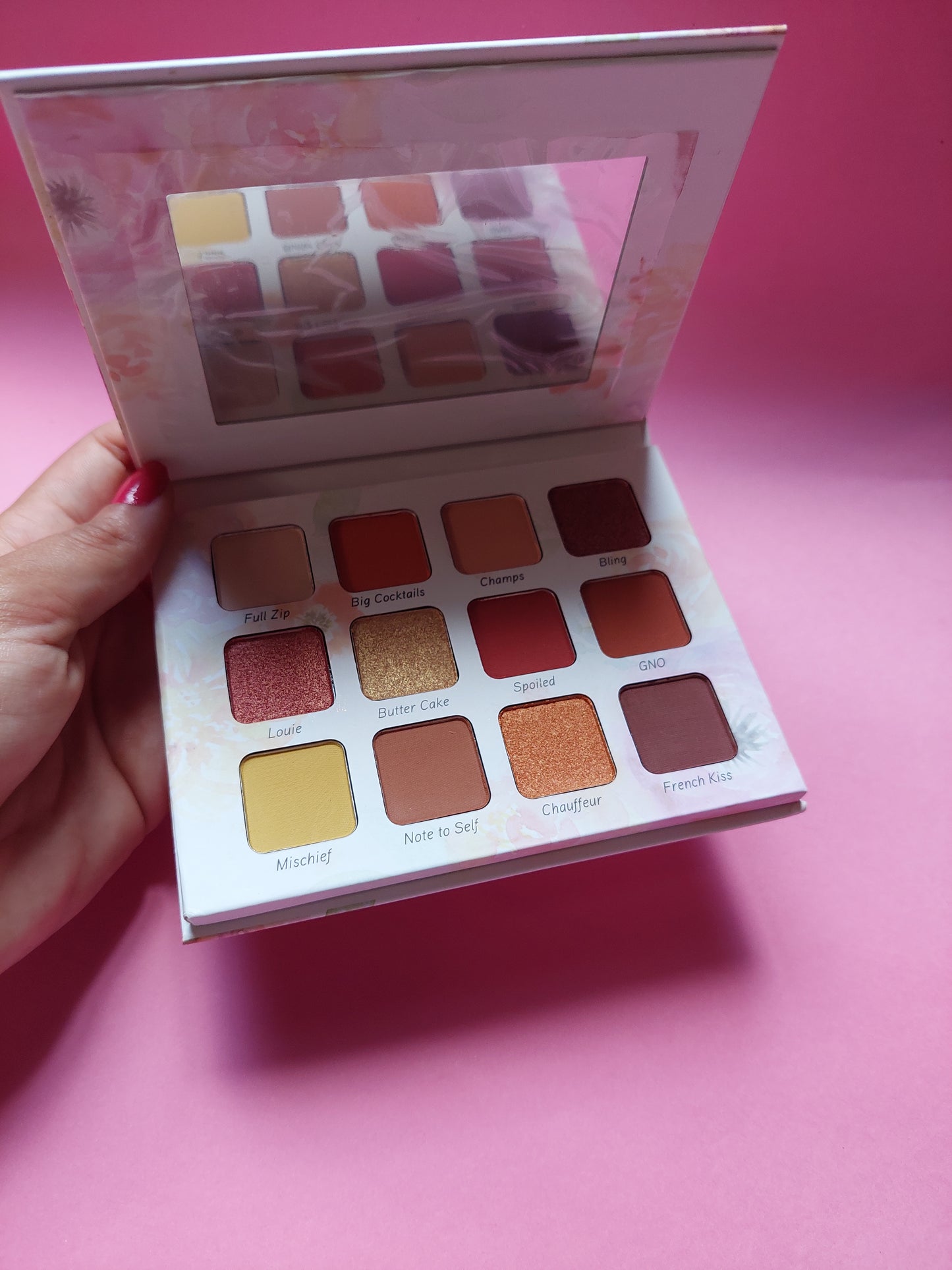 Paleta de sombras x 12 sombras